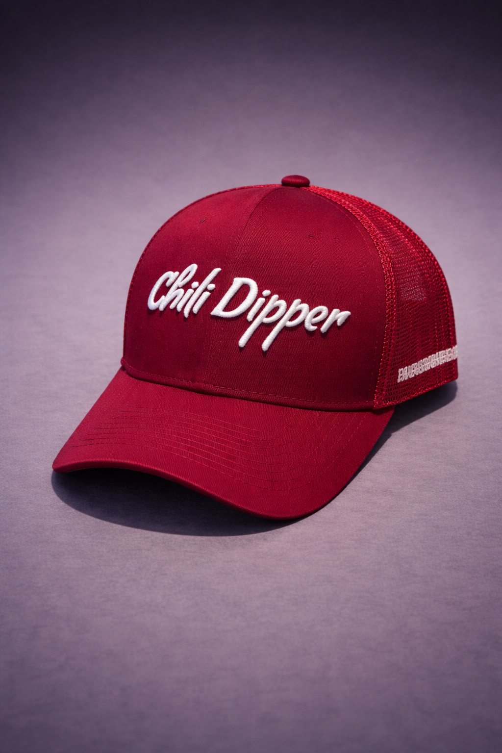 Chili Dipper - Mesh Back Hat - Maroon