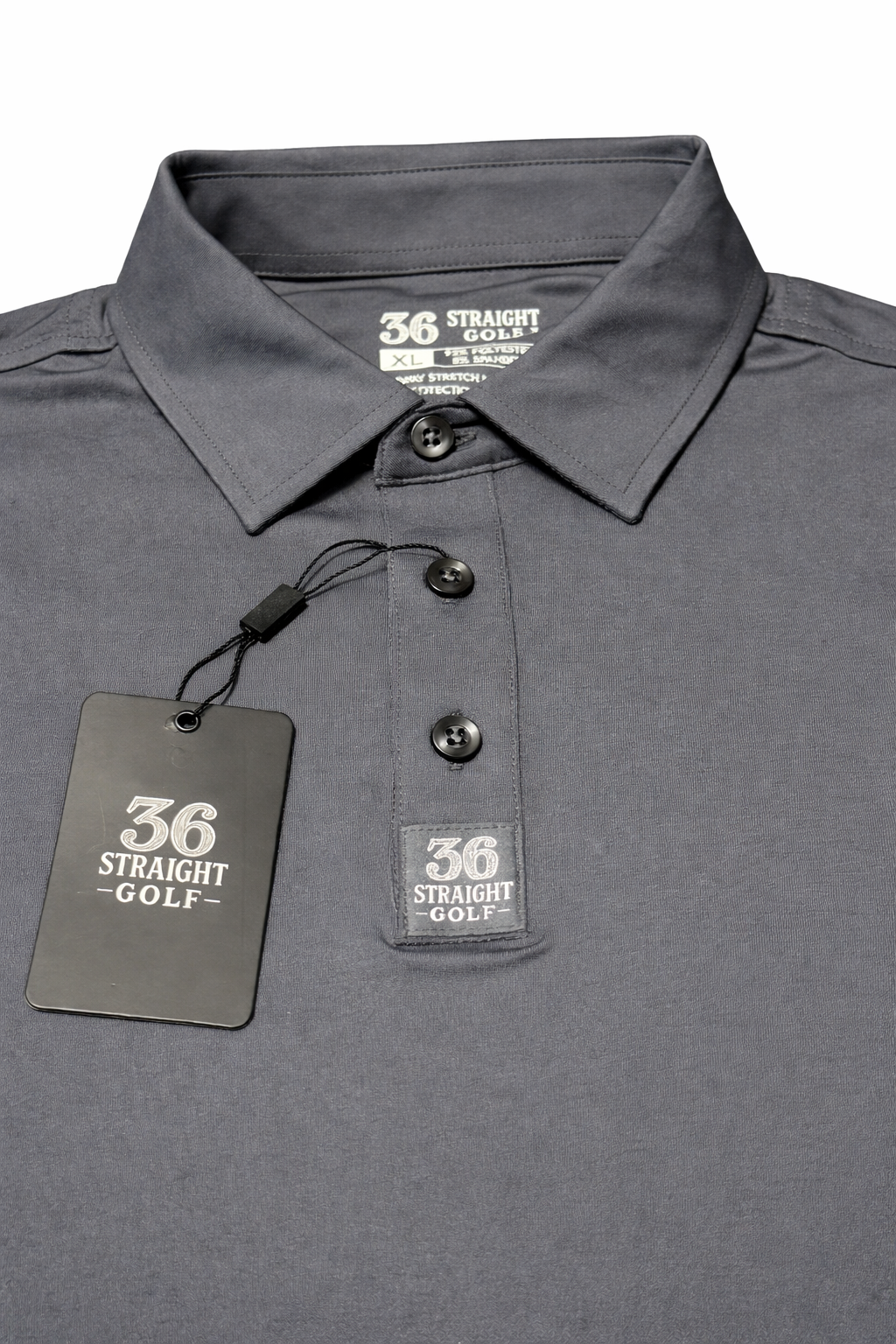 36 STRAIGHT GOLF Performance Polo - Classic Solids