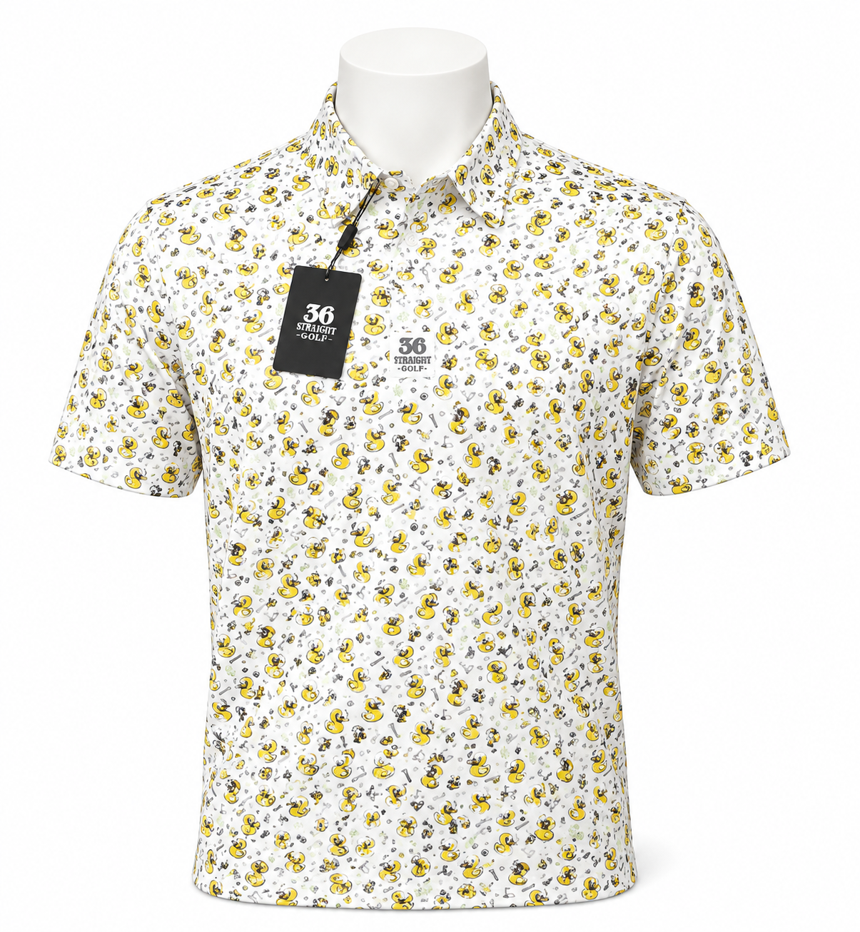 The QuackFather - Performance Polo  White
