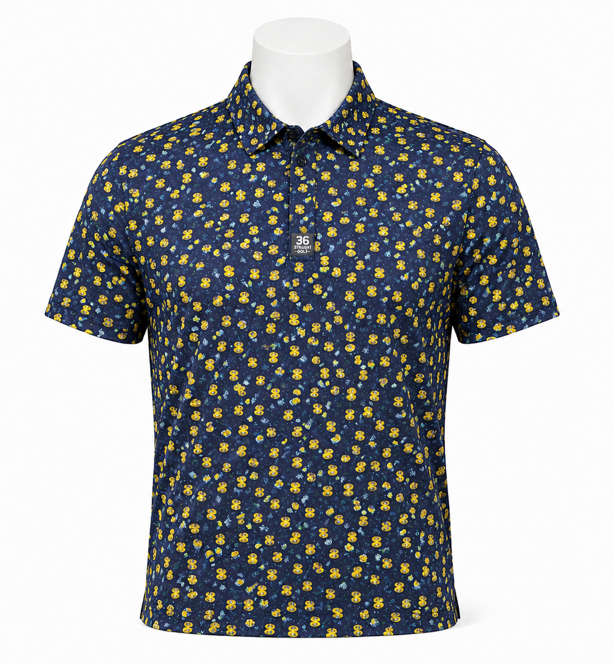 The QuackFather - Performance Polo Navy Blue