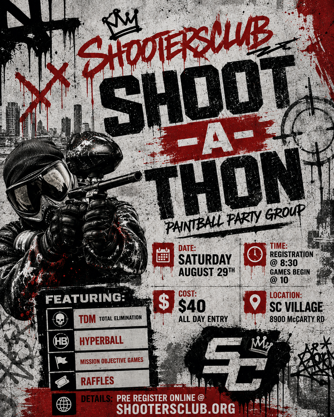 SHOOT-A-THON @ SC VILLAGE