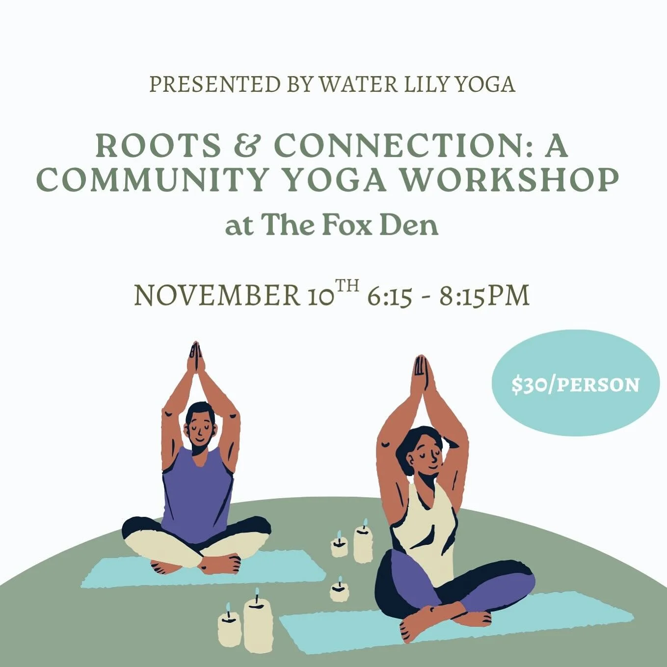 Super excited to announce this event with @nowastecafe_foxden 🦋

Community is something we create. Join for a heart-opening yoga workshop where we&rsquo;ll explore what it means to truly connect&mdash;with ourselves, with each other, and with the wo
