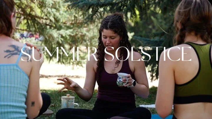 Celebrate Summer Solstice with me ☀️ A wonderful morning full of yoga, breathwork, journaling, ceremony and delicious tea! Even better it&rsquo;s at the gorgeous lakefront Primrose Studio at Reservoir Ridge. 

June 20th 8:30-10:30am 
$48 per person 
