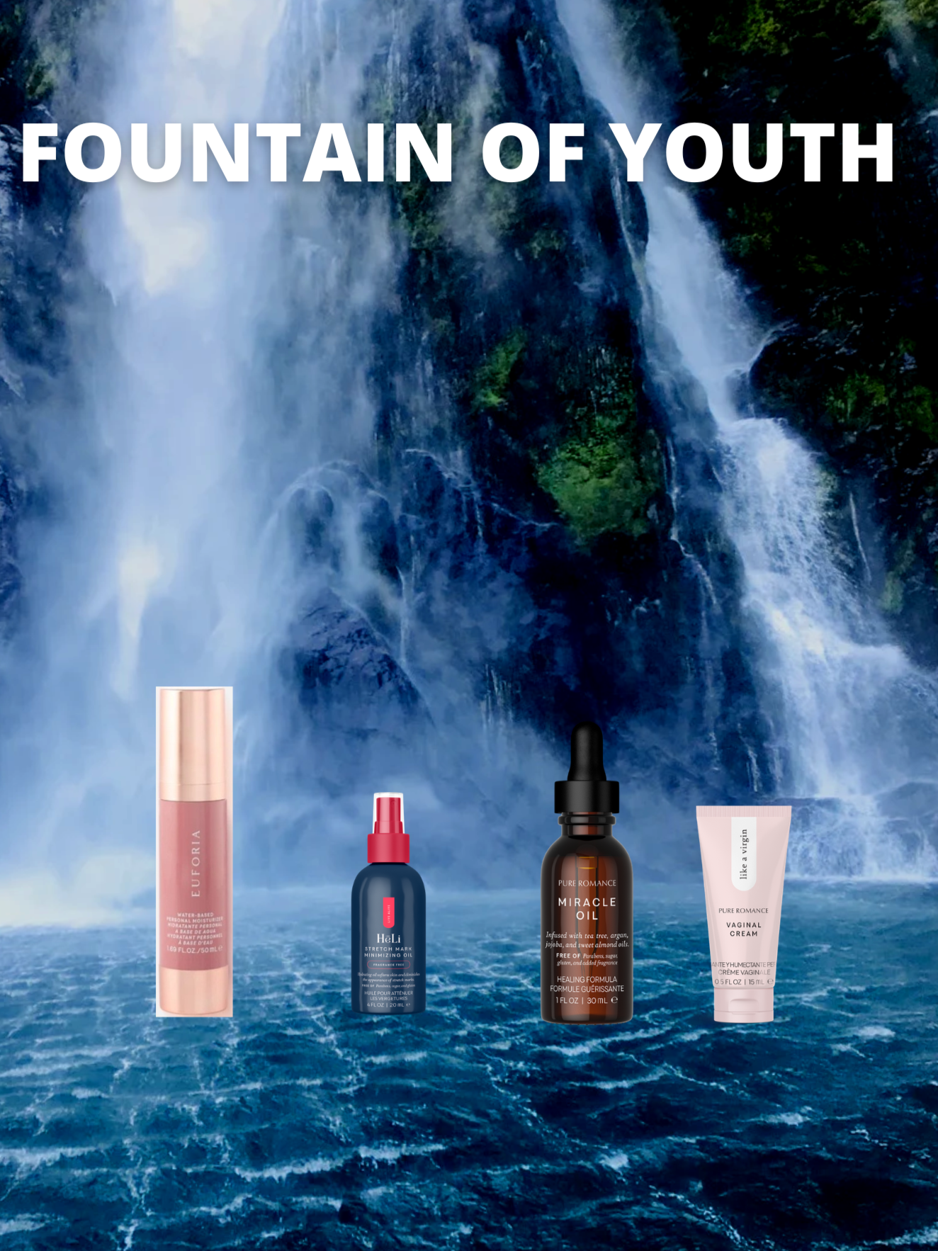 ✨ Fountain of Youth Bundle       Turn back the clock—no time machine needed.