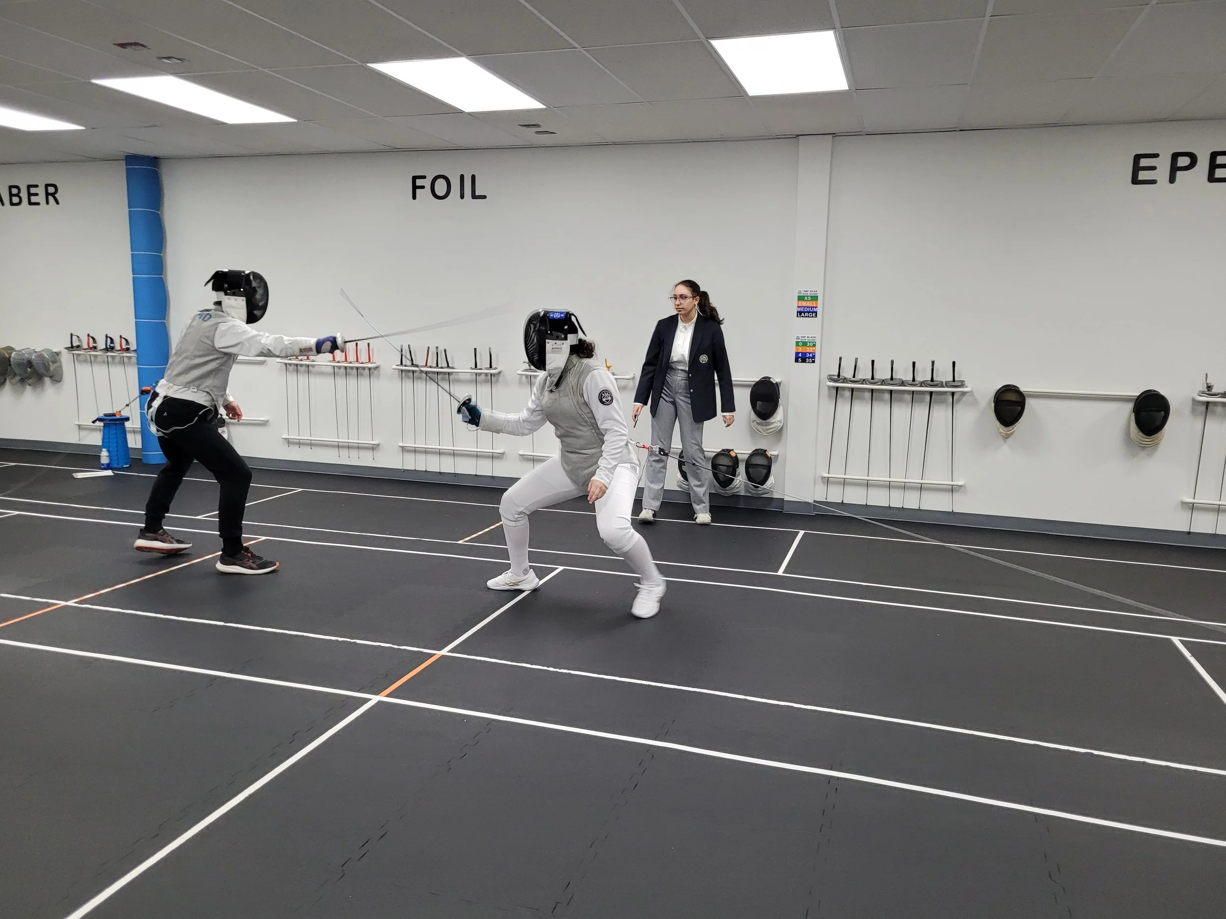 Rocky Top Riposte - Intermediate Foil Class, Our First Competition in Our New Home