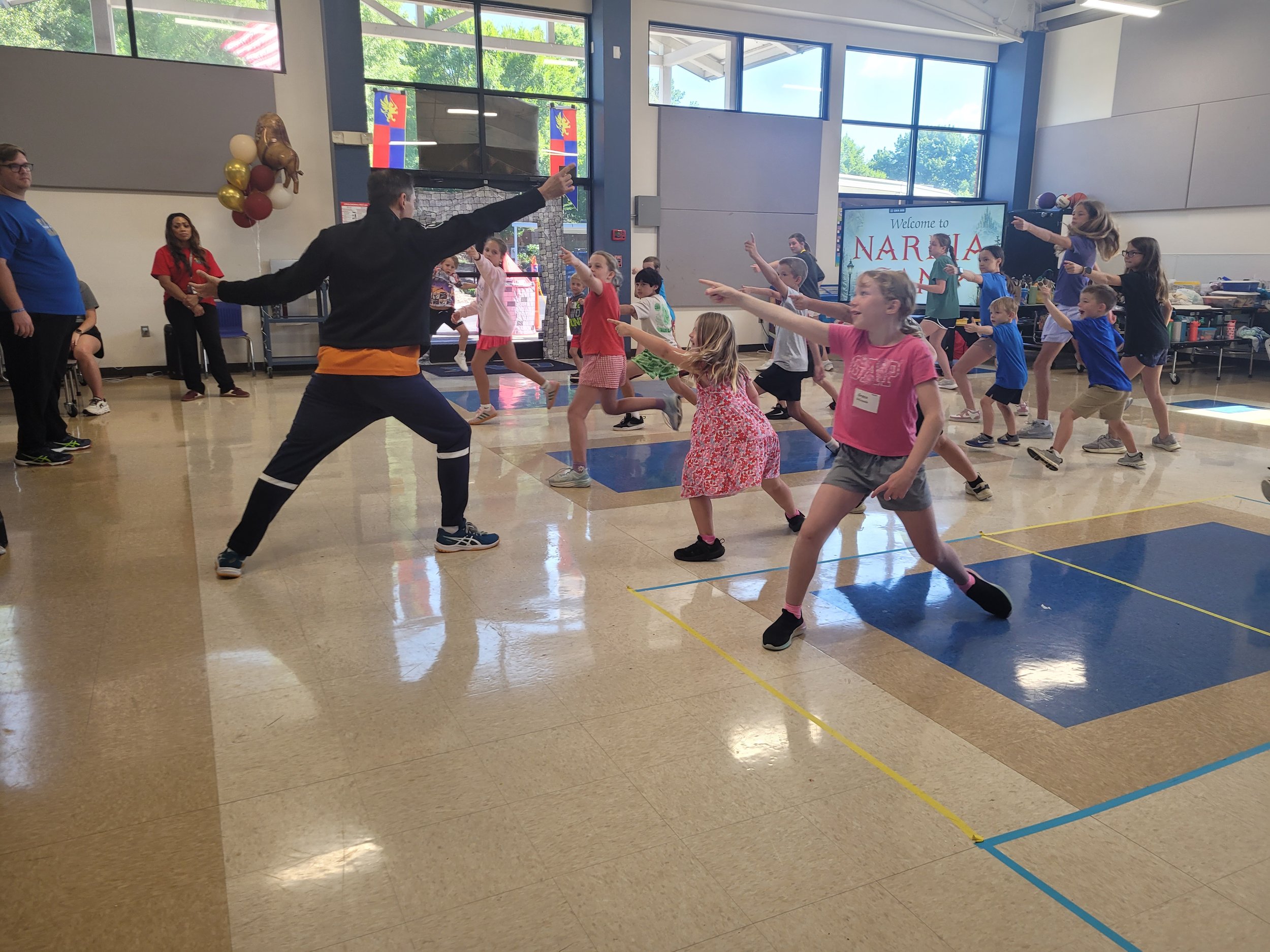 SMF Fencing Outreach at CAK's Summer Camp
