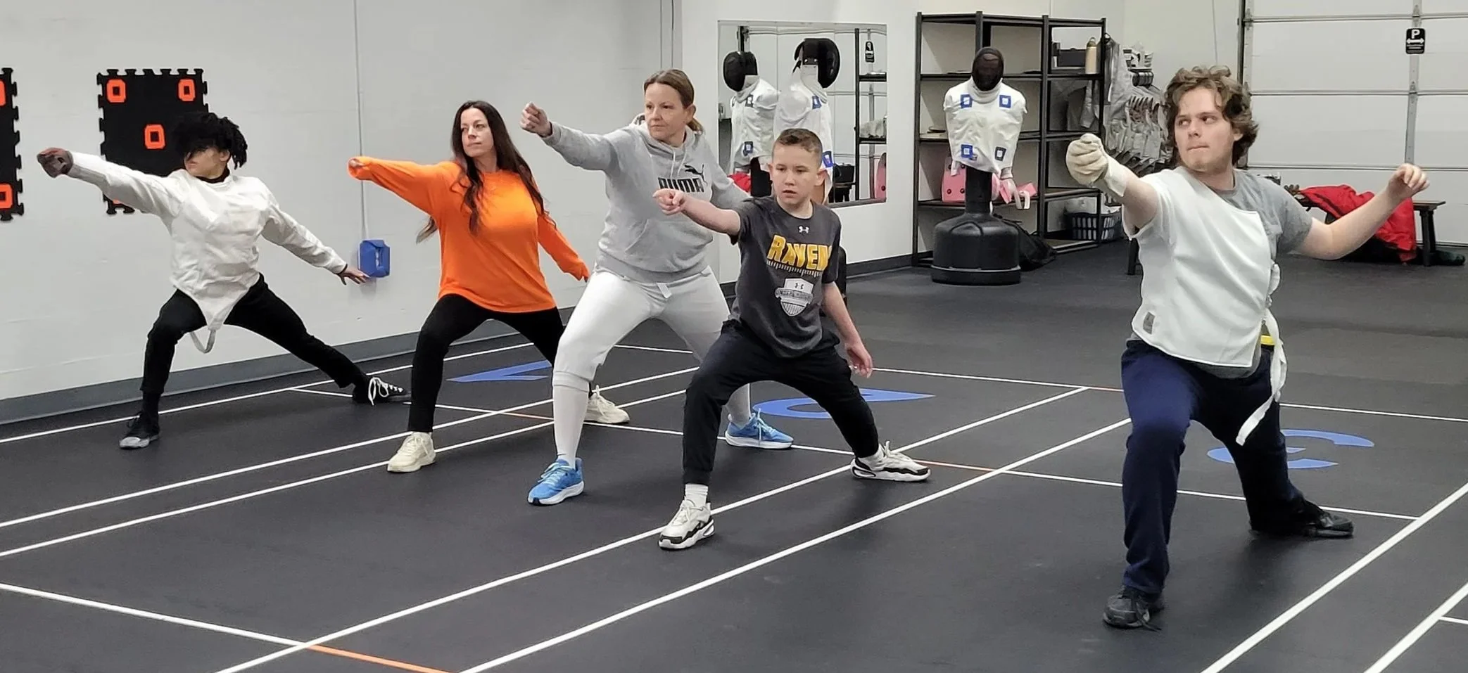 Class Floor Warm-Up Exercises