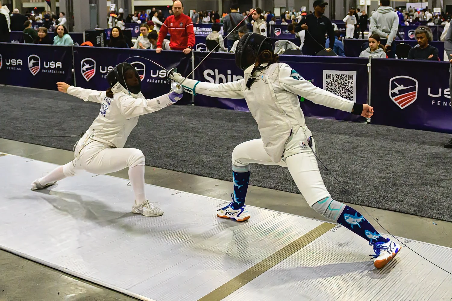 SMF at USA Fencing's Junior Olympics in Charlotte, NC