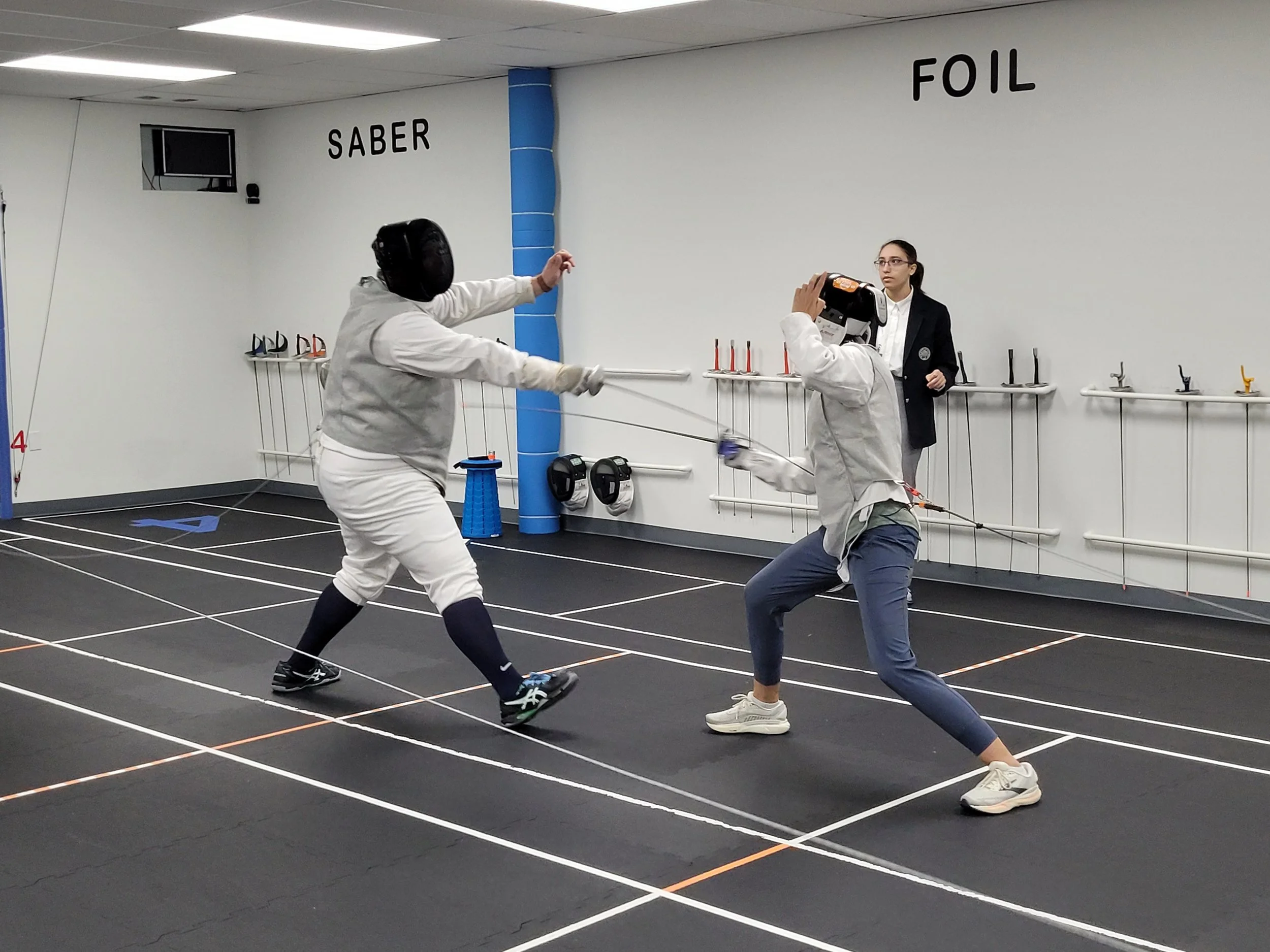 Rocky Top Riposte - Intermediate Foil Class, Our First Competition in Our New Home