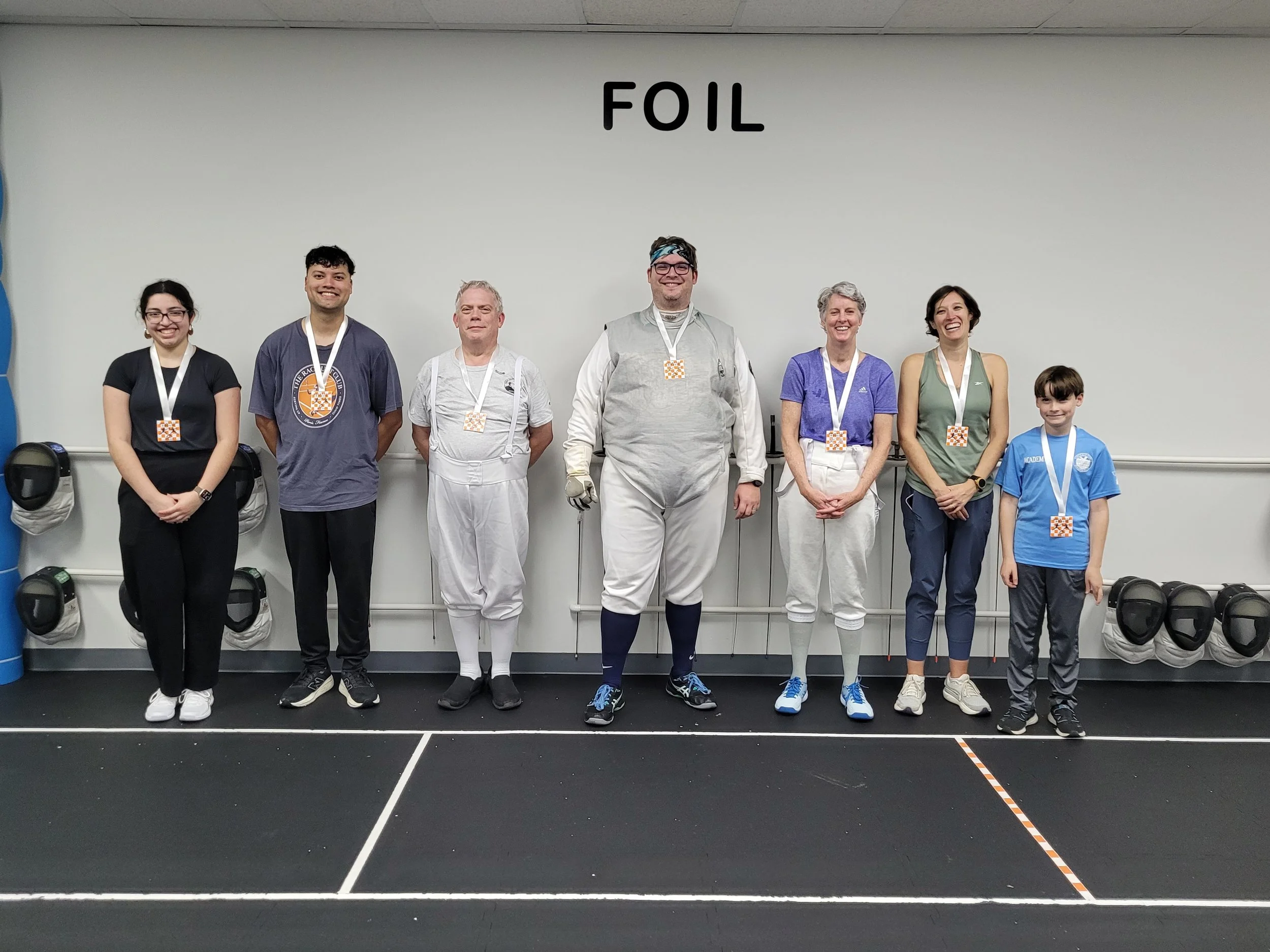 Rocky Top Riposte - Intermediate Foil Class, Our First Competition in Our New Home