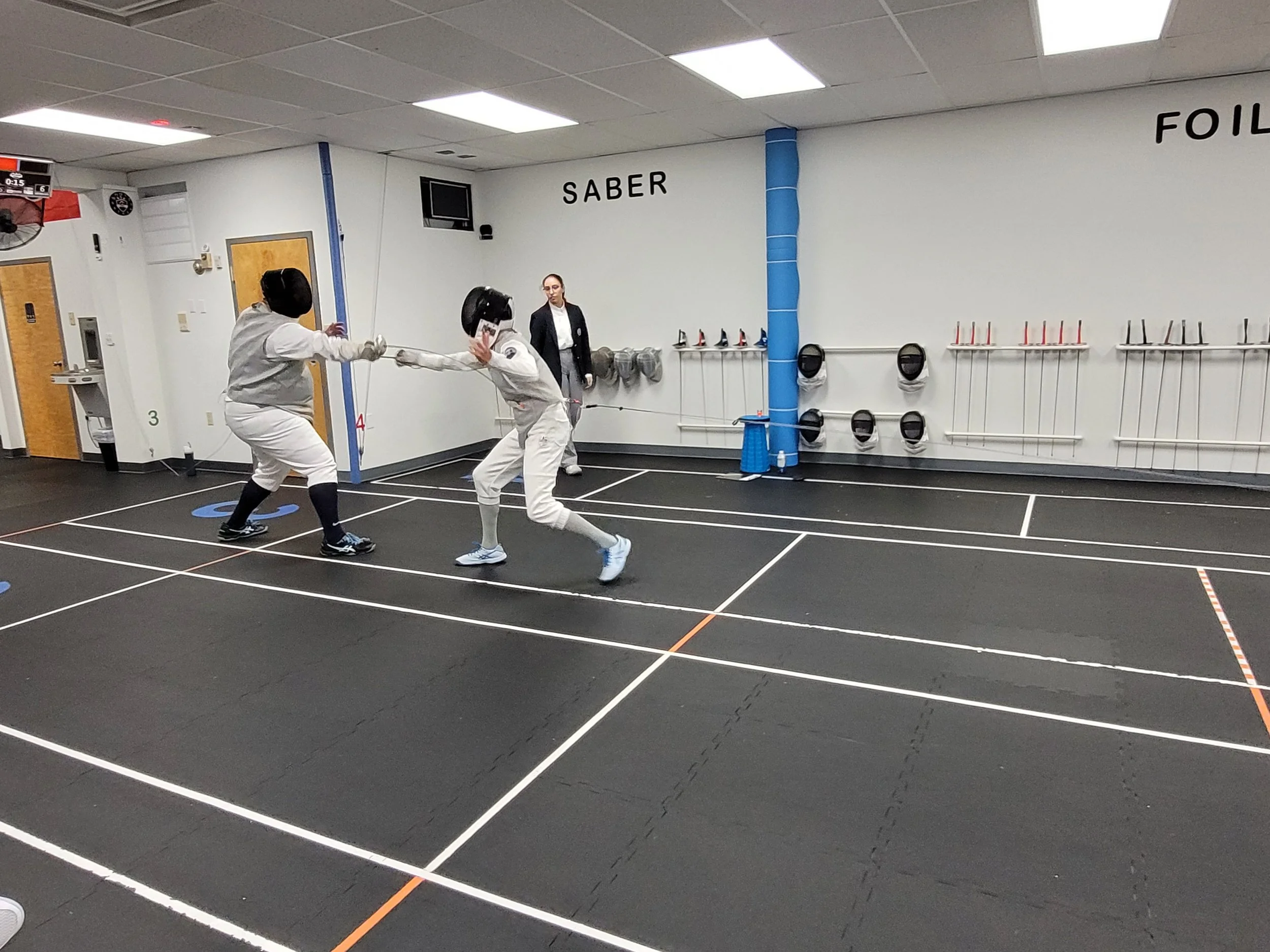 Rocky Top Riposte - Intermediate Foil Class, Our First Competition in Our New Home