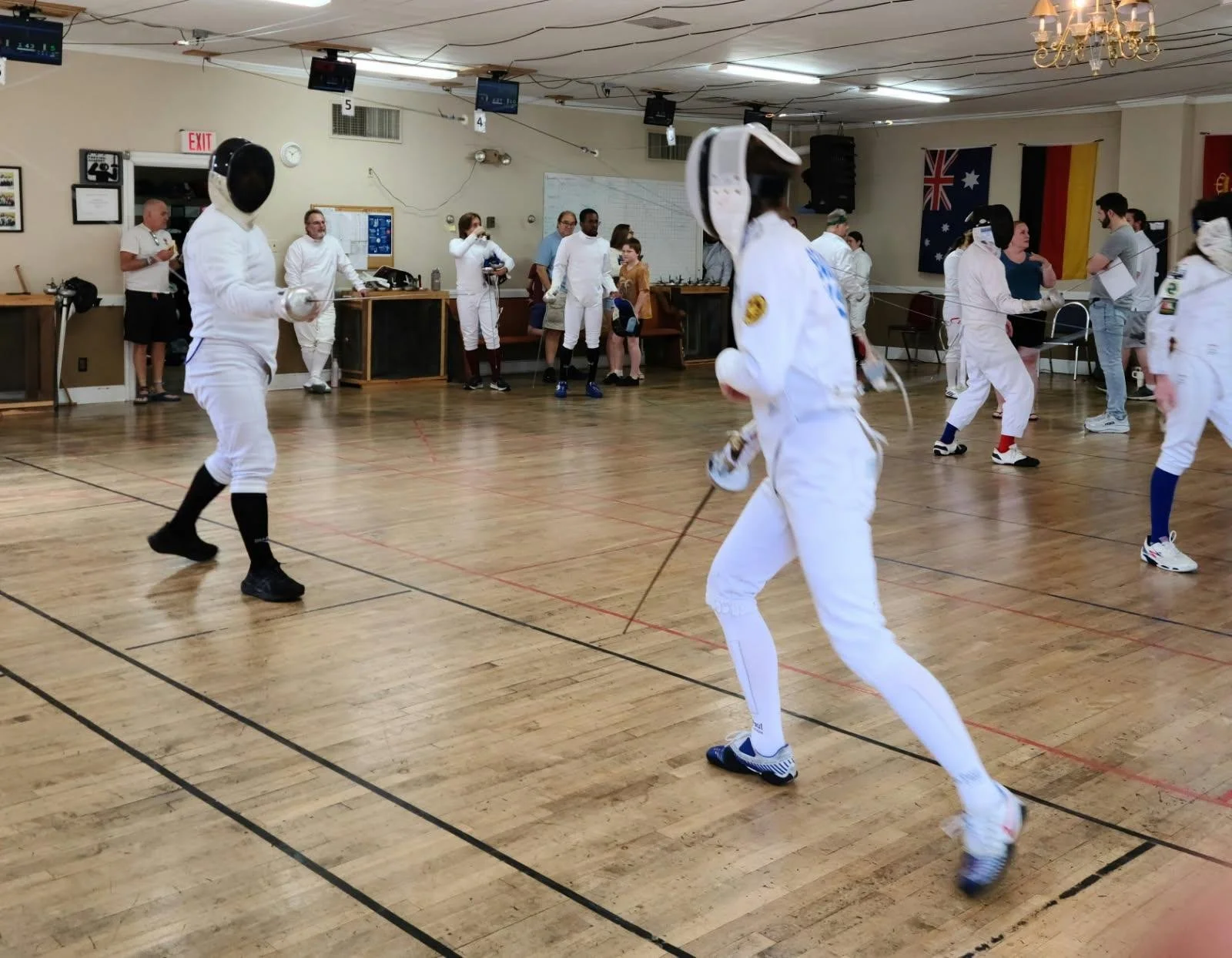 SMF at Northern Kentucky Fencing Academy's Summer Inferno Epee Competition in Ludlow, KY
