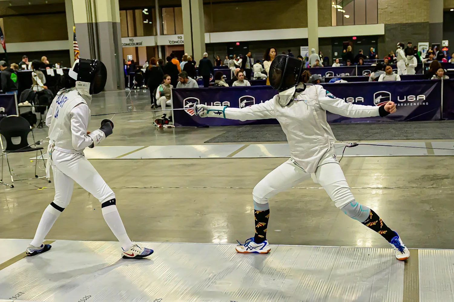 SMF at USA Fencing's Junior Olympics in Charlotte, NC