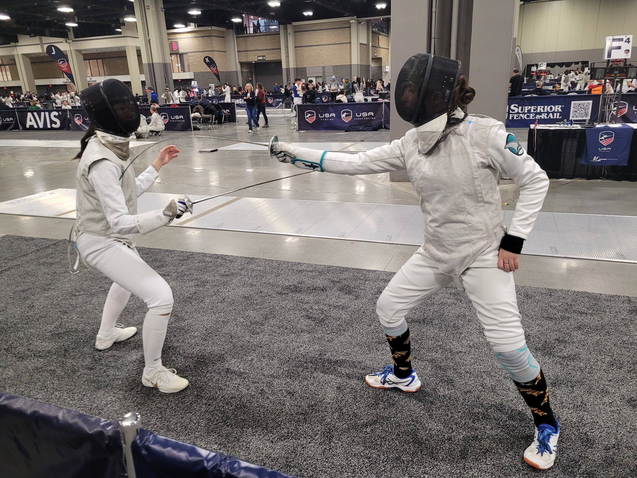 SMF at USA Fencing's Junior Olympics in Charlotte, NC
