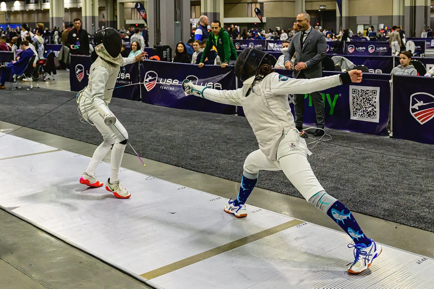 SMF at USA Fencing's Junior Olympics in Charlotte, NC