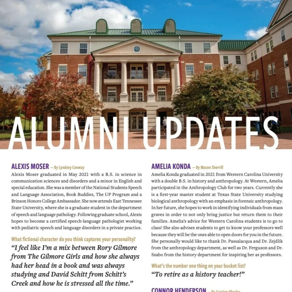 Alumni Updates: Alexis Moser in Imagine Magazine