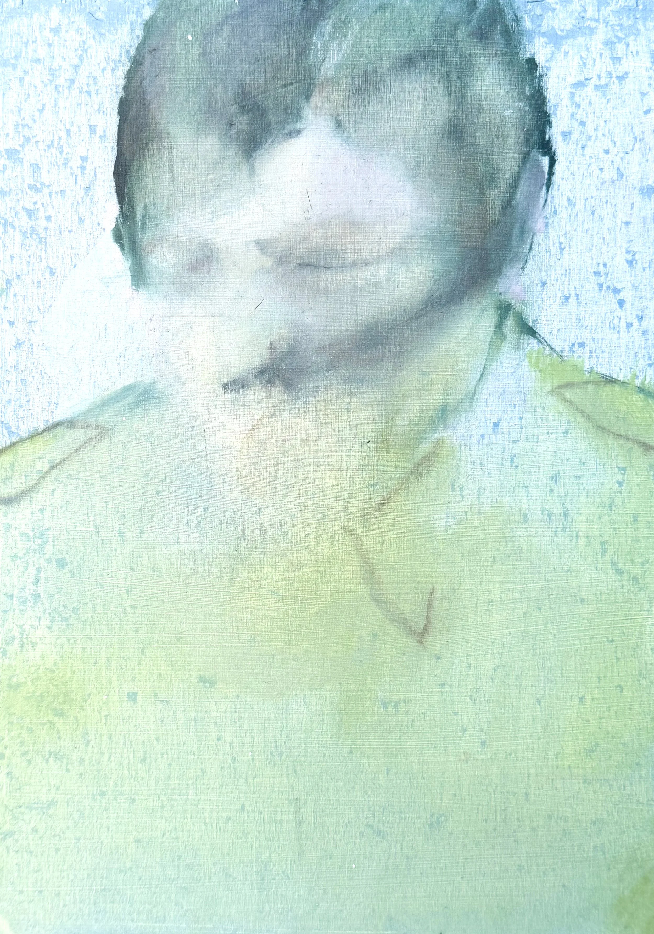 Agony or Laughter - Oil on Wood - 24.5x35cm