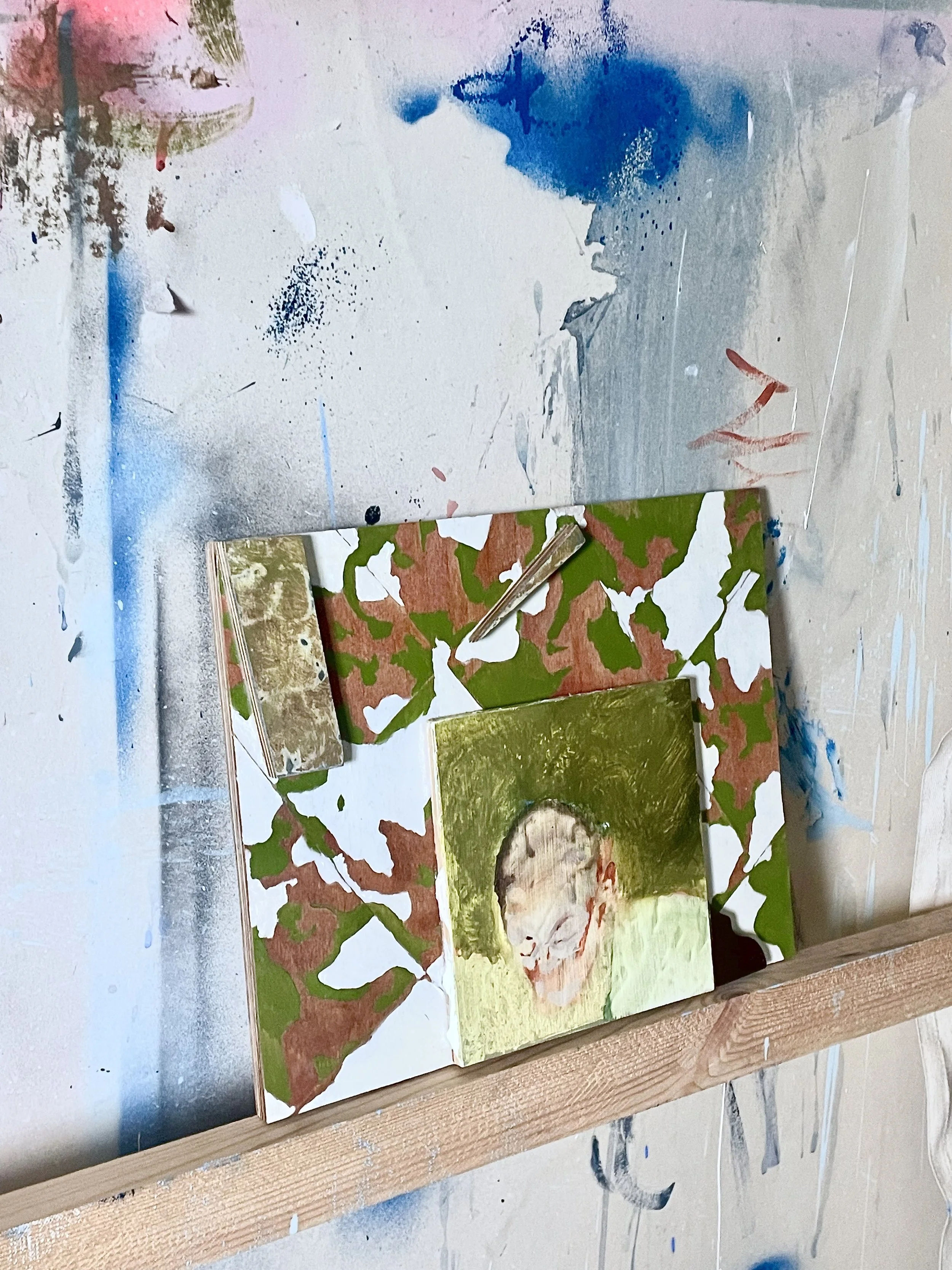 Yearning - Oil on wood - 30x38cm