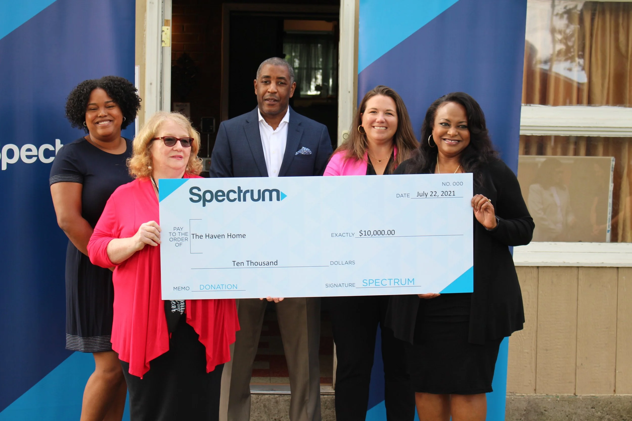 Charter Communications grants The Haven Home $10,000