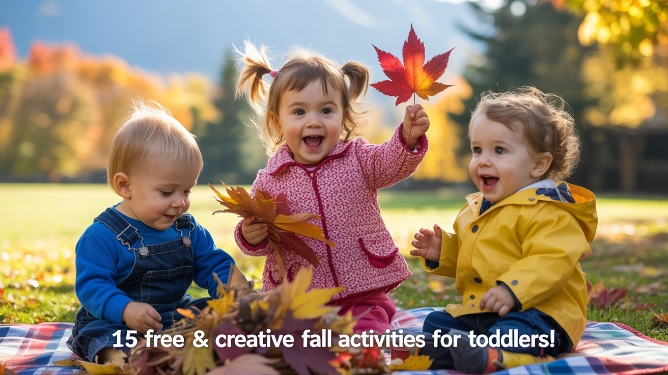 15 Fall Toddler Activities That Cost $0