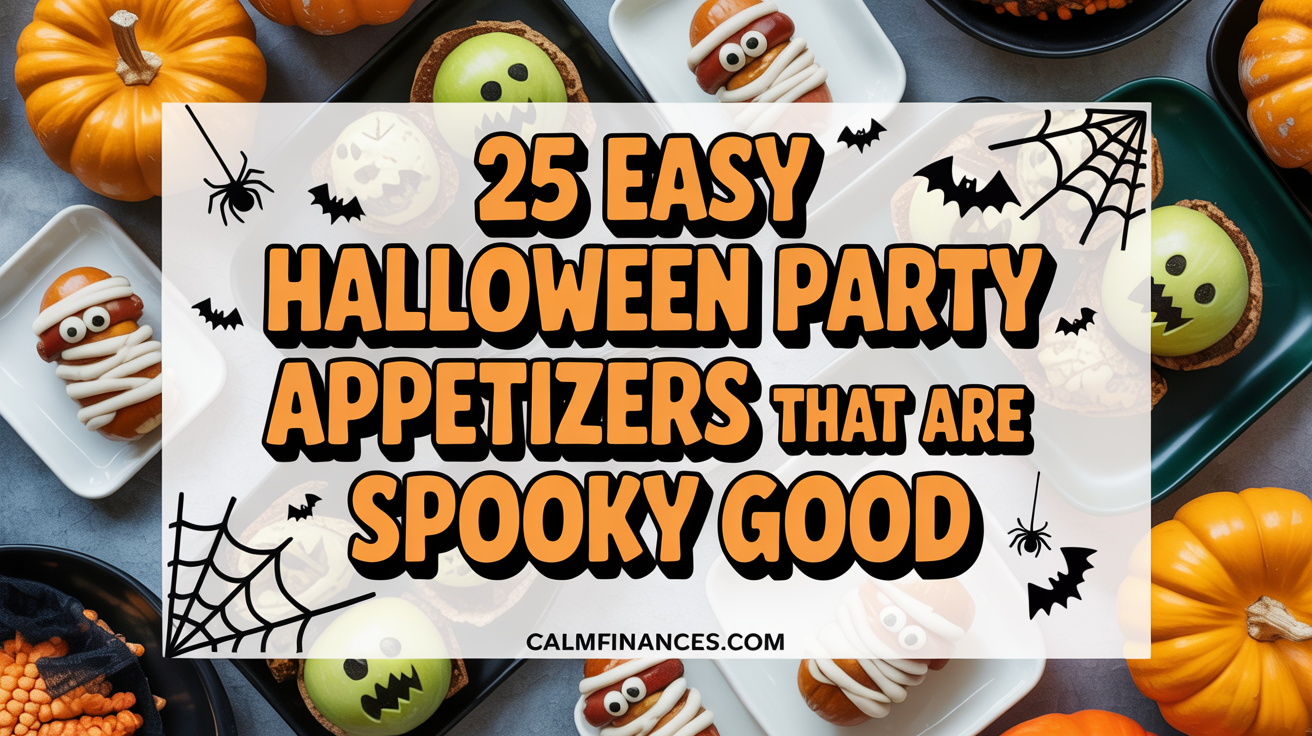 25+ Easy Halloween Party Appetizers So Spooky, They’ll Disappear in Minutes