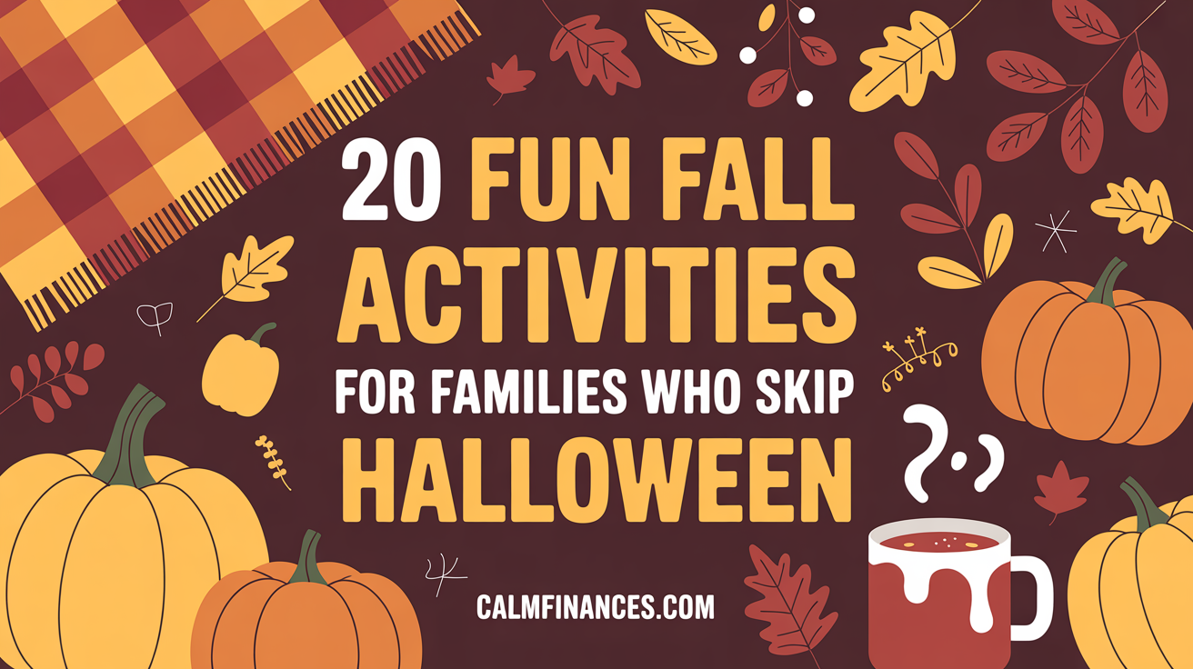 20 Fun Fall Activities for Families Who Skip Halloween