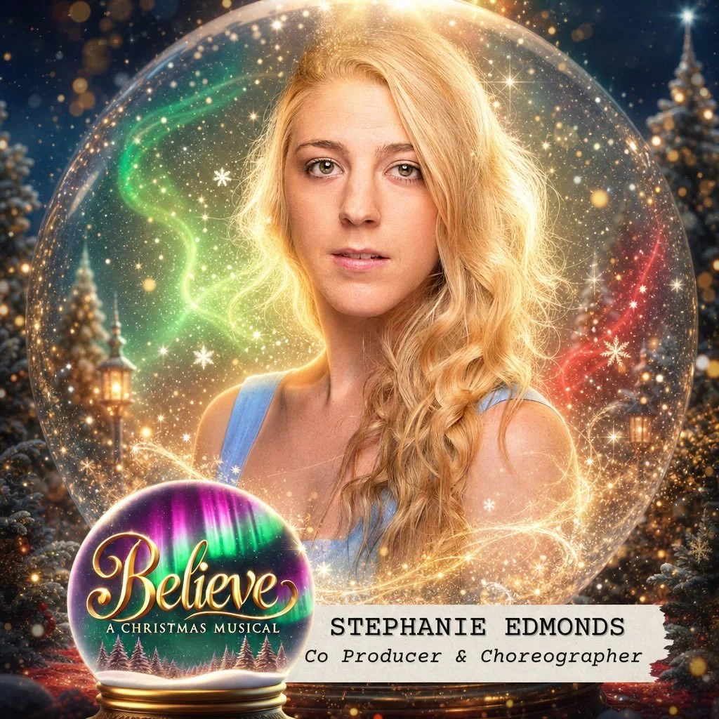 ✨ Meet Our Co-Producer &amp; Choreographer - Steph ✨

Returning to sprinkle her signature sparkle over Believe: A Christmas Musical

Step into the snow-kissed world of Believe, and you&rsquo;ll find one constant piece of Christmas magic: Steph. A lif