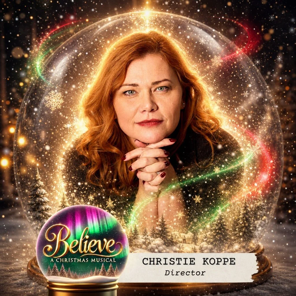 ✨ Meet our Director - Christie! ✨
.
.
Christie first sprinkled her directing stardust over the world-premiere of Believe in 2025, and is overjoyed to return to the sleigh for 2026 season. A multi-award winning director and dramaturg, Christie&rsquo;s