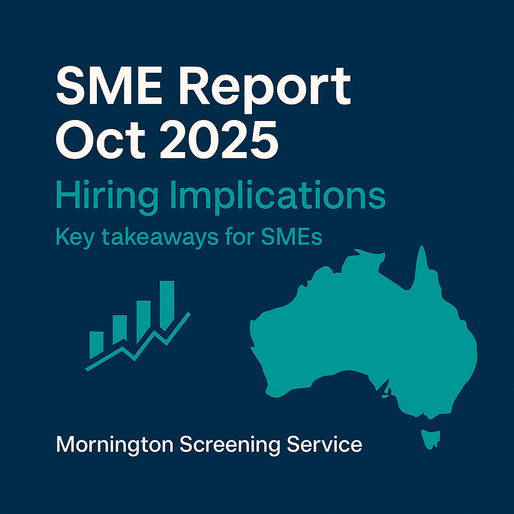 What the October 2025 SME Report Means for Hiring Right Now