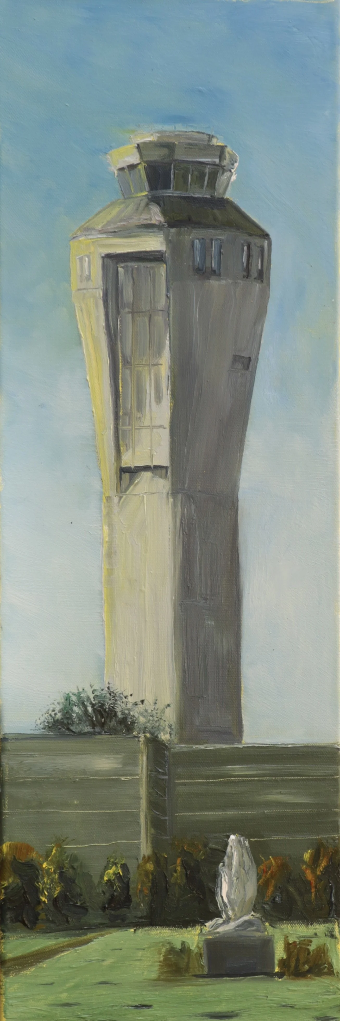   Control , 2024 24” x 8” Oil on Canvas 