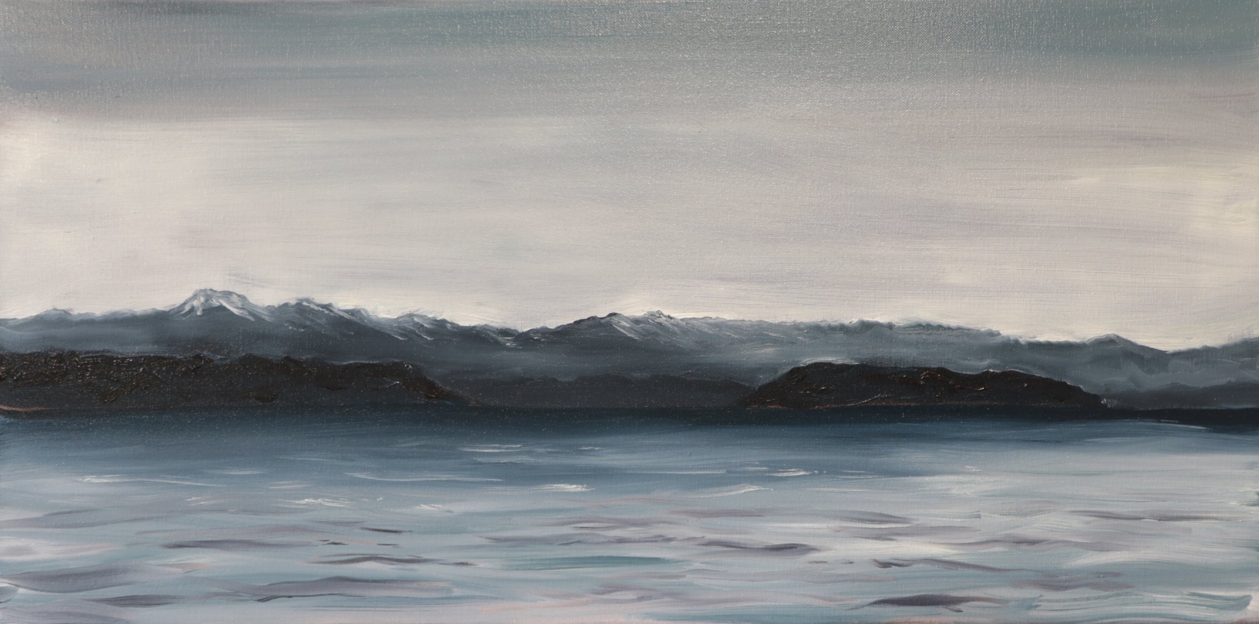   Blake II , 2025 15” x 30” Oil on Canvas 