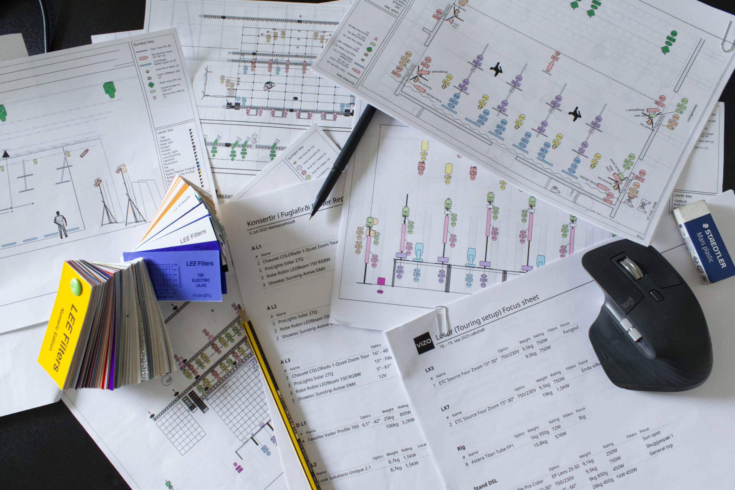 CAD drawings and Pre-viz