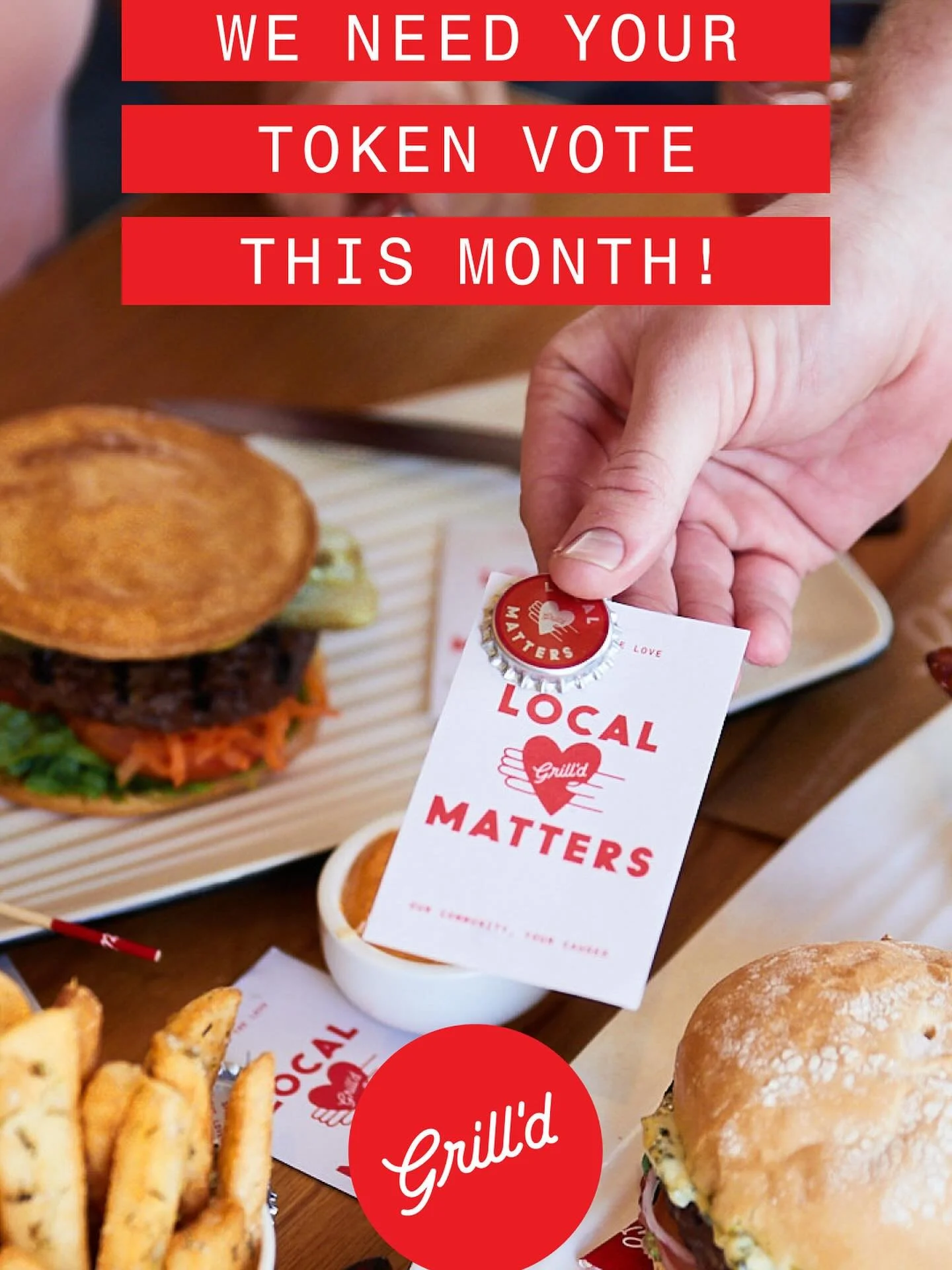 If you are eating @ Grill&rsquo;d in Hasting Street, we would love your vote.