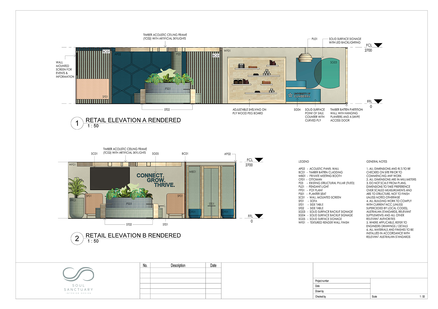 Rendered Elevations