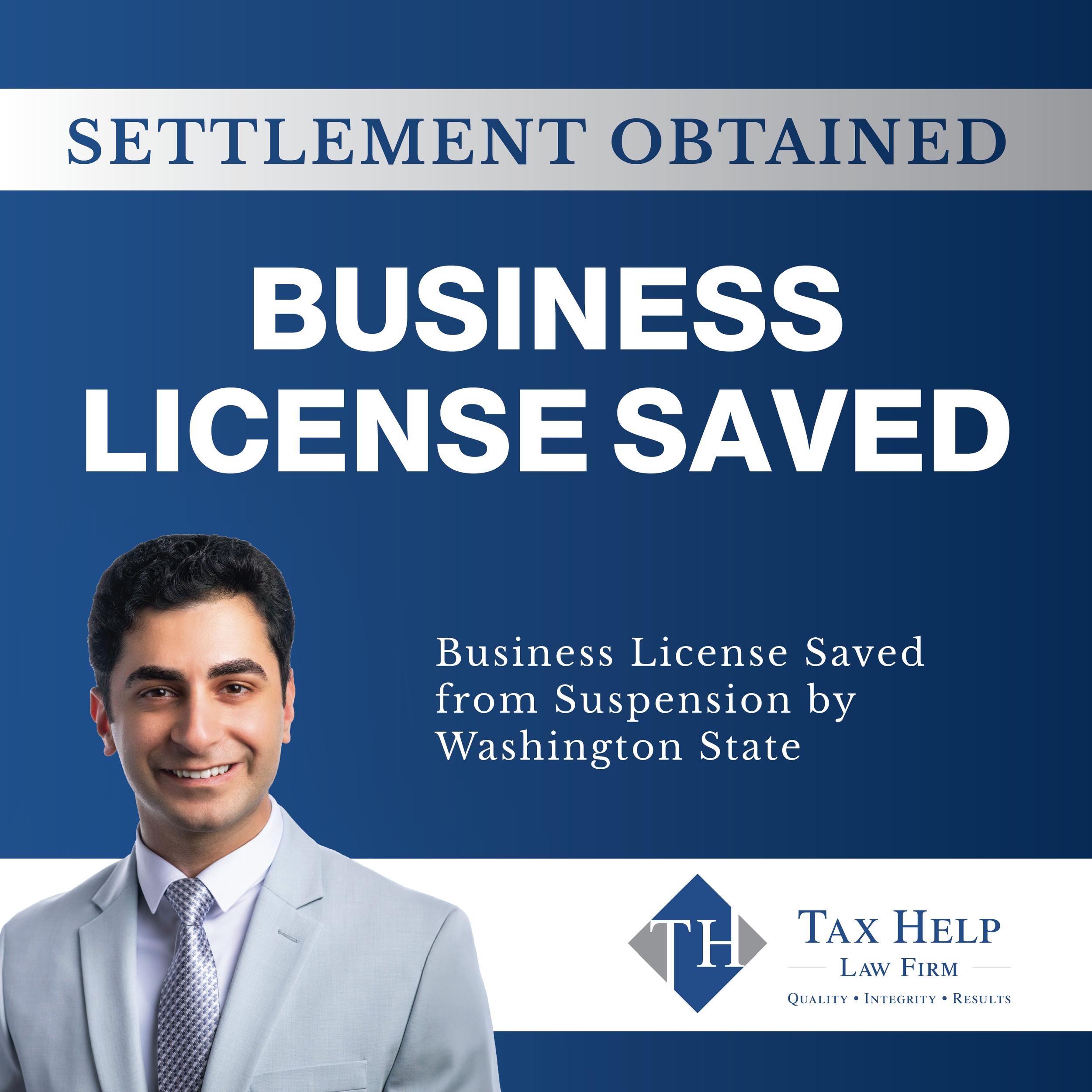 State Business License Saved From Department of Revenue Suspension