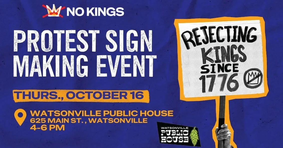 Sign-Making Party for No Kings Day 2