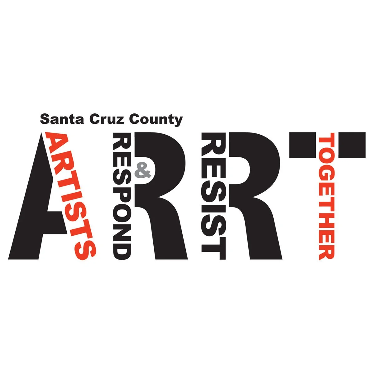 ARRT is an affiliation of artists joined together by our shared belief in the power of art to effect
change.