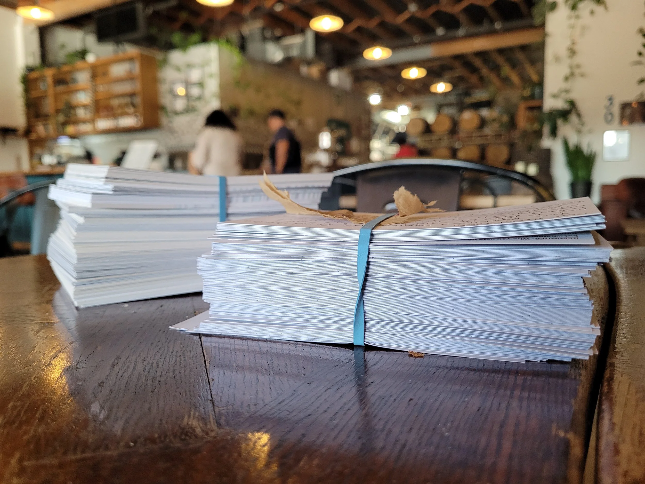 POSTCARDING:
Help us write postcards to voters and elected officials. Every Wednesday, 4-6pm at Fruition Brewing, 918 East Lake Ave in Watsonville.
