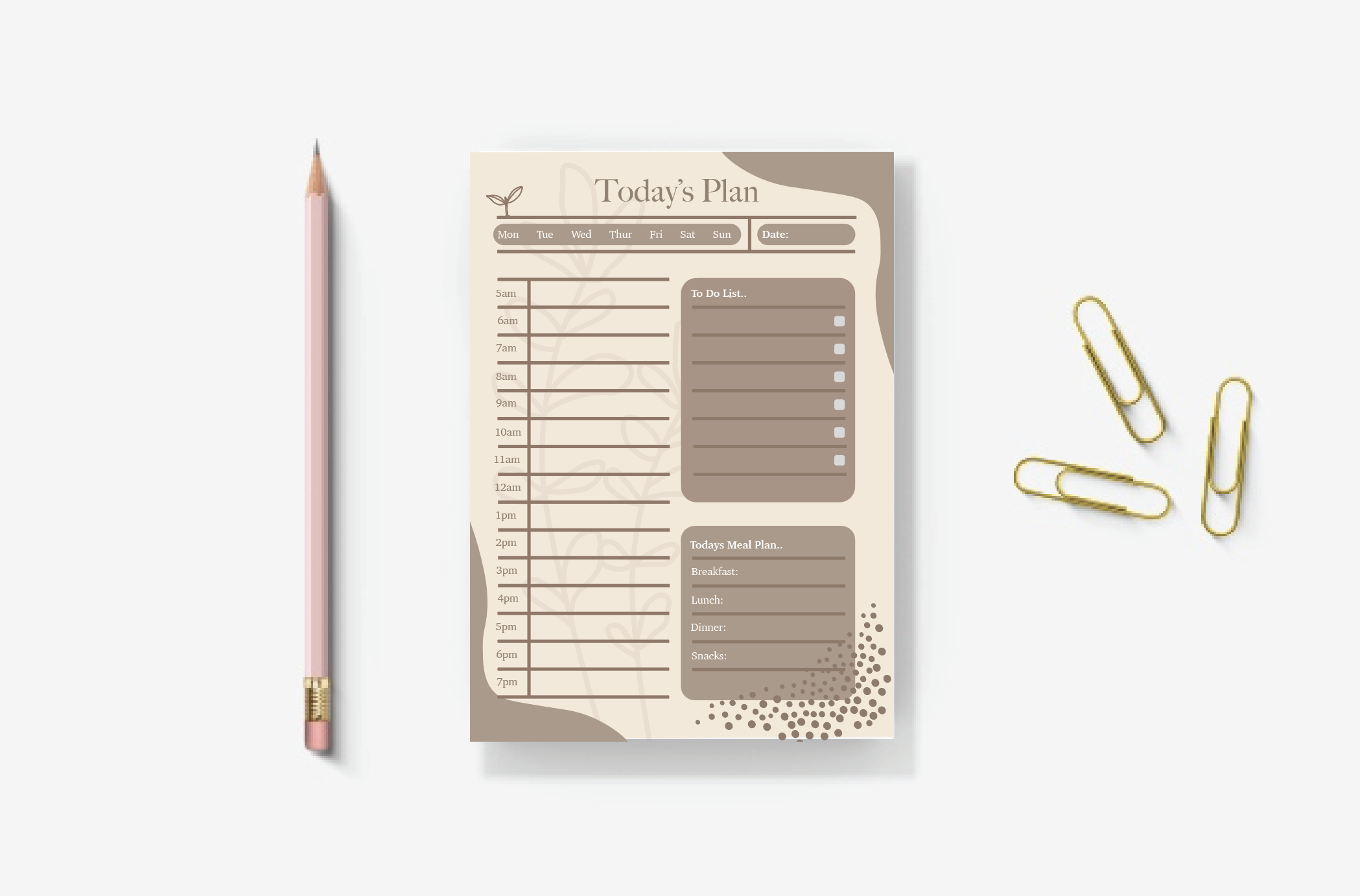 That Girl Notepad  - Latte Luxe