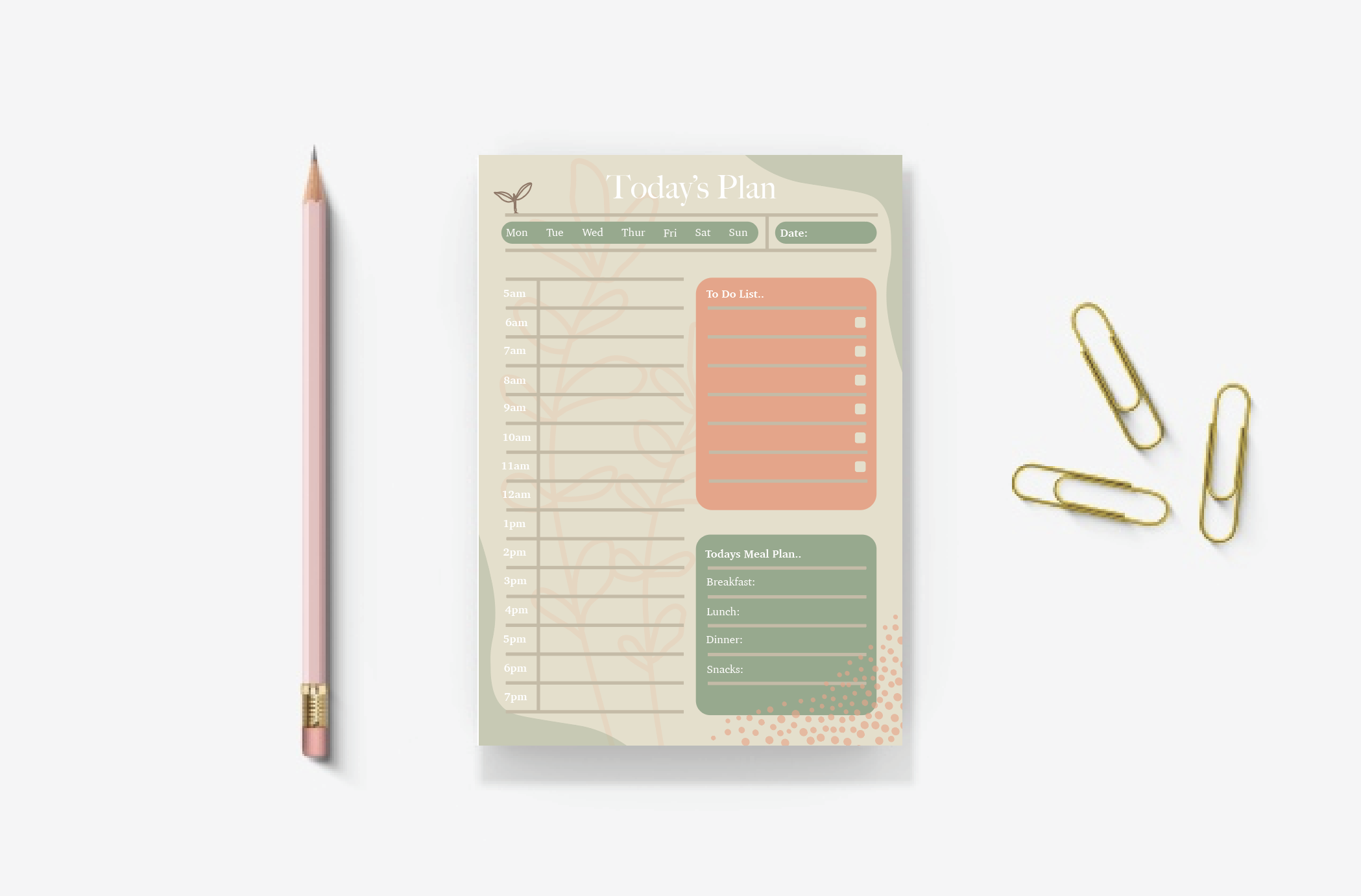 That Girl Notepad - Matcha Glow