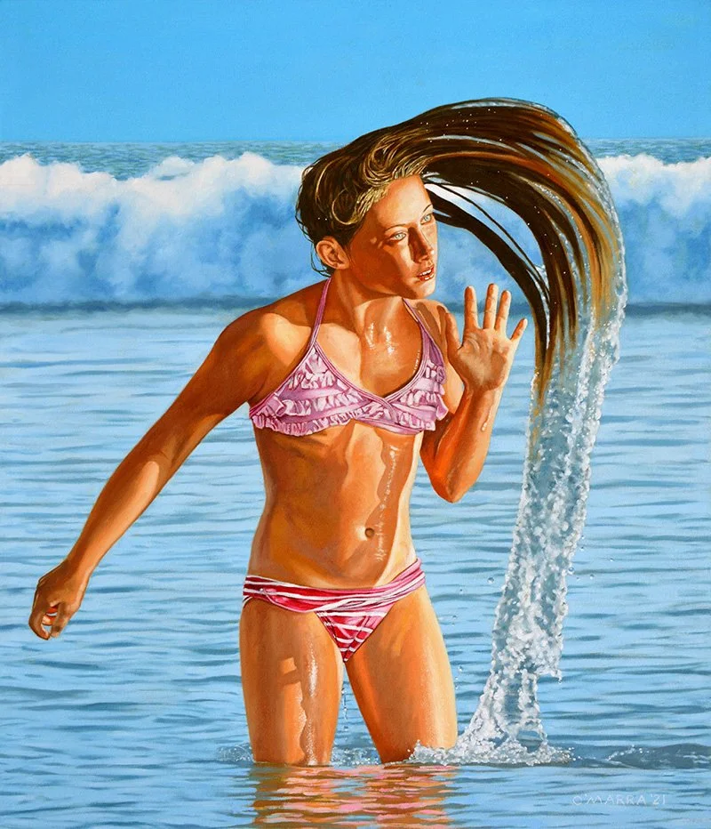  'La Petite Mort', oil on canvas, 22" x 32", 2020 (Contact me about pricing.)