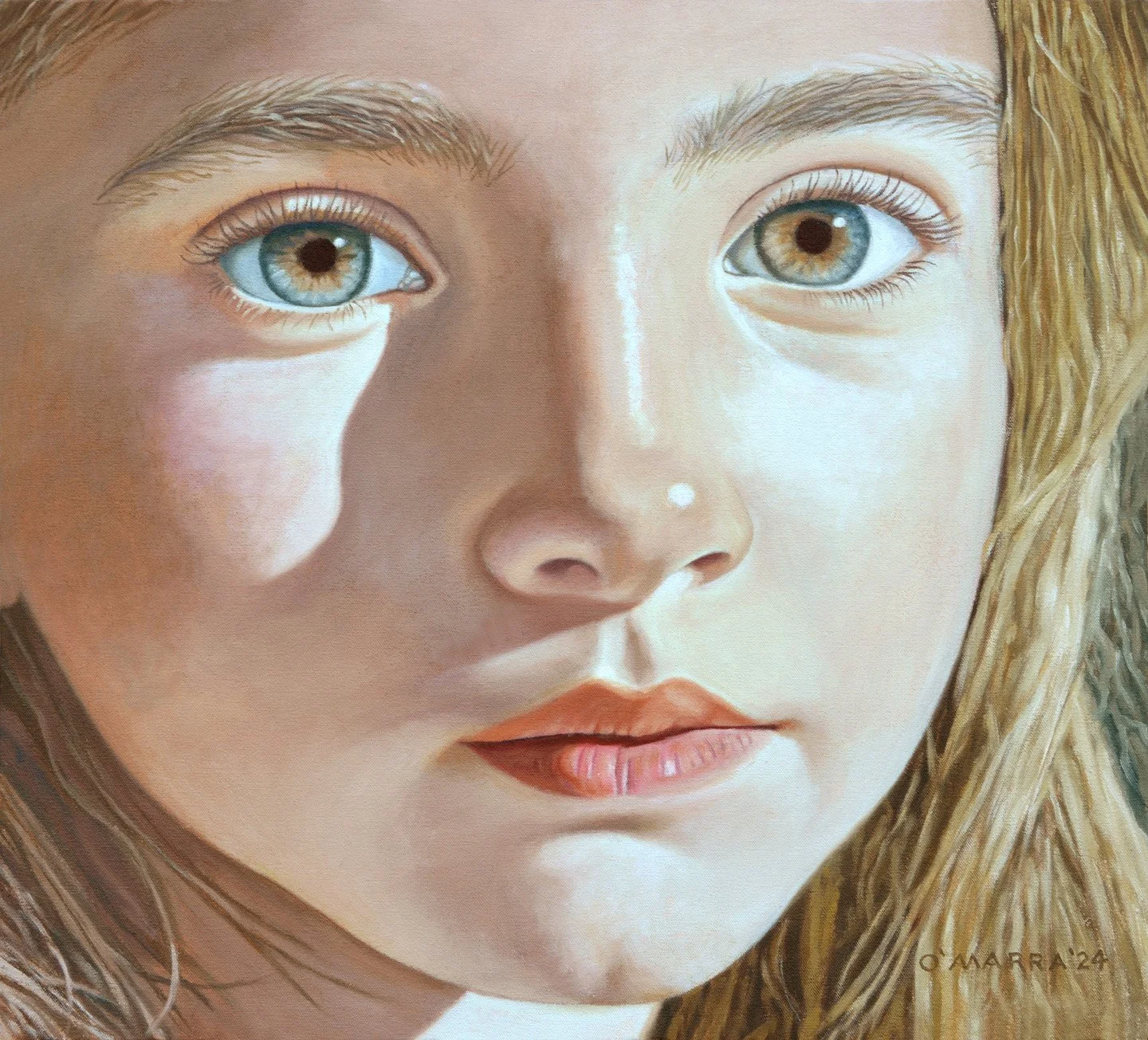 Alicia Isabella​, oil on canvas, 20" x 22"
(Contact me about pricing)