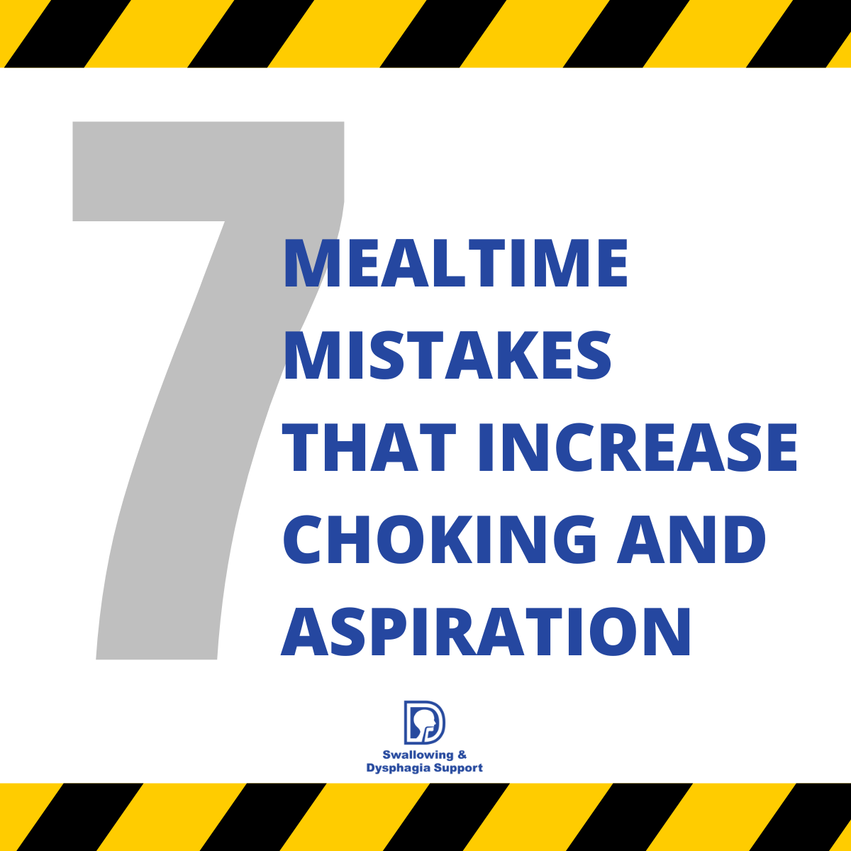 7 Mealtime Mistakes That Increase Choking and Aspiration Risk