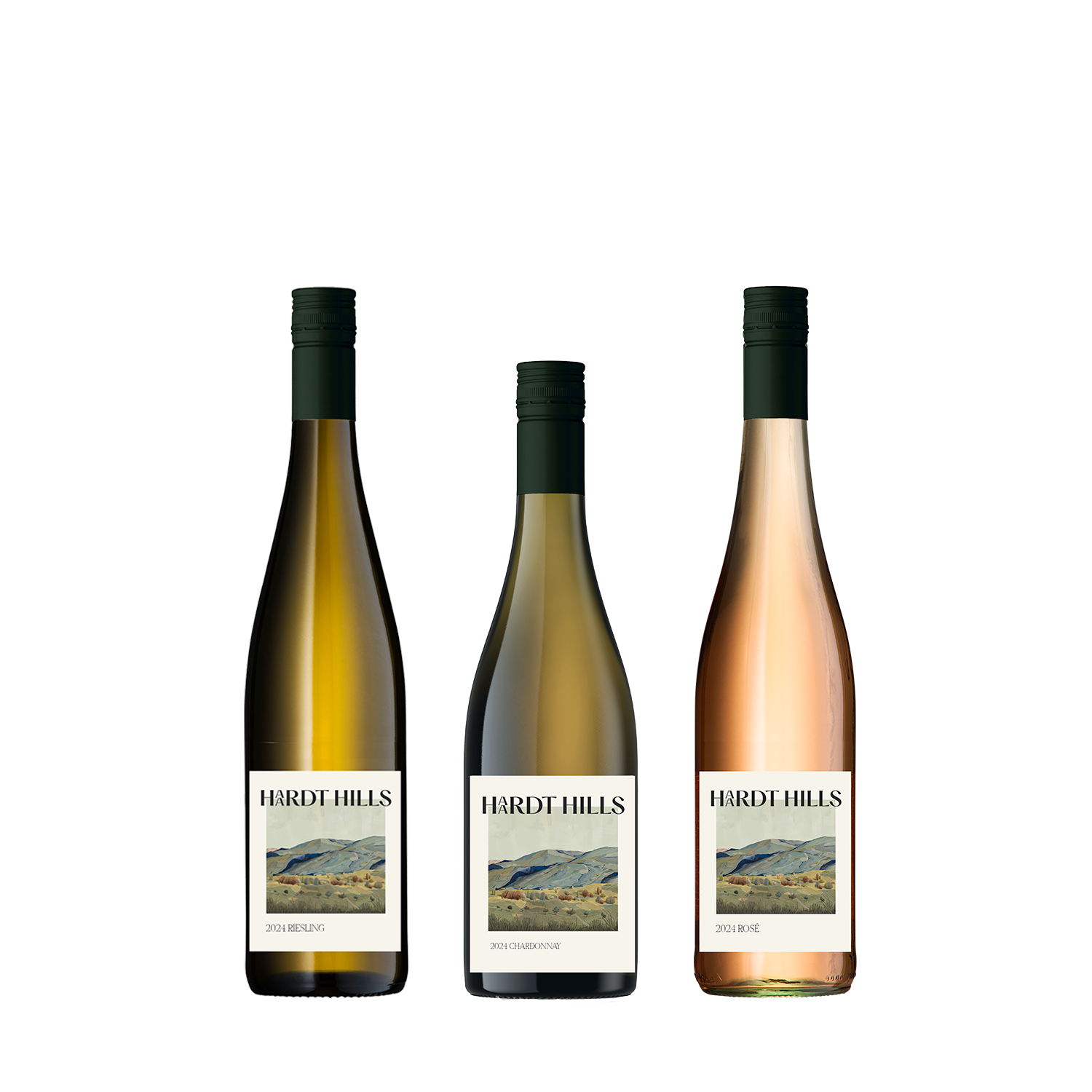 3er Paket | 2024 ROSÉ, RIESLING, CHARDONNAY