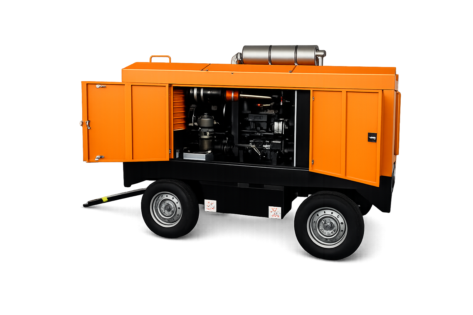 ТОВ «Центр Промислових Рішень» здійснило відвантаження замовнику дизельного пересувного гвинтового компресора 15  м3 / 13 бар