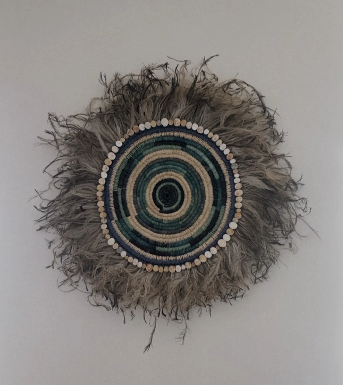 Familiar Waters - Hand woven healing mat