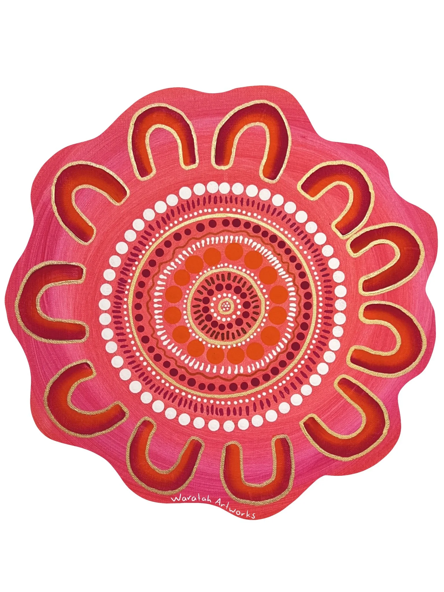 Yarning Circle Sticker