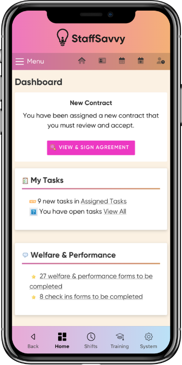 StaffSavvy Mobile