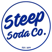 Logo of Steep Sada Co., established in 2016, featuring a circular blue design with the company name in cursive font.