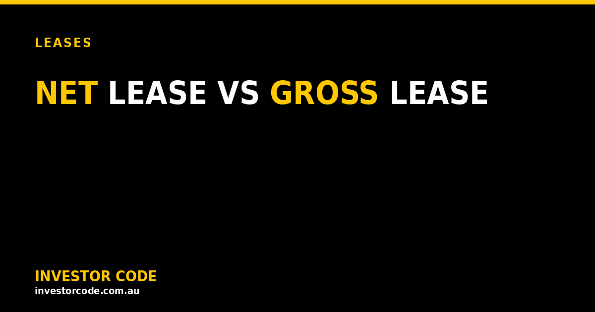 Net Lease vs Gross Lease: The Clause That Decides Your Return